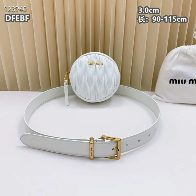 miu miu aaa quality Ceintures pour femme s_12221154